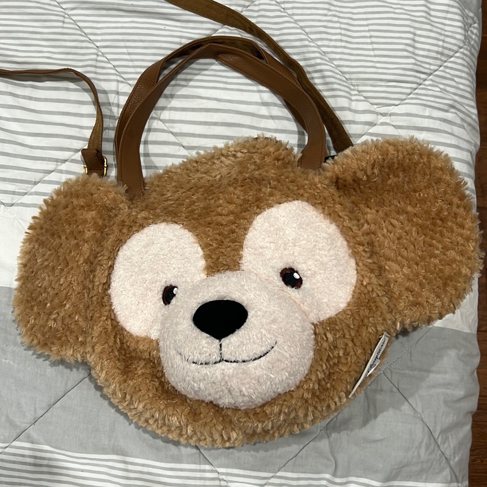 Duffy the Disney Bear Plush Tote Bag Crossbody